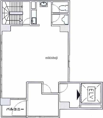 東池袋の加藤第七ビル 平面1
