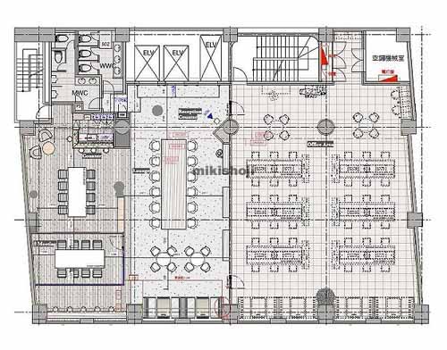内藤町・大京町・左門町のグランファースト新宿御苑 平面1