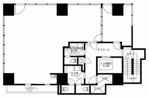 ＫＵＲＡＭＡＣＨＩ　ＢＬＤＧ 平面1