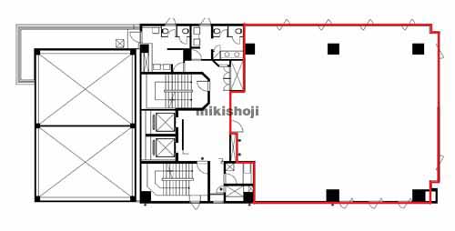 ゴールデンゲート水戸ビル 平面1