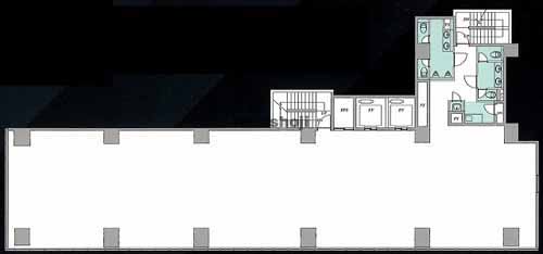 門前仲町トーセイビル 平面1