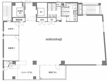 八丁堀のｏｗｎｓ八丁堀 平面1