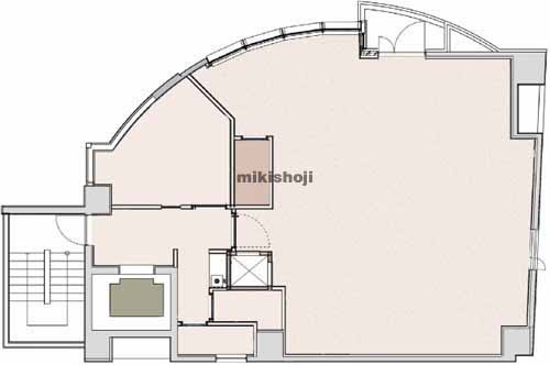 コエル渋谷道玄坂 平面1