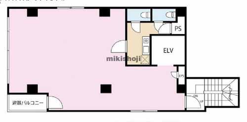 ブランシェ中仙道ビル 平面1