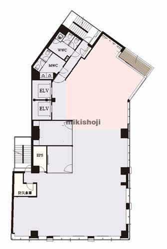 スイテ田町 平面1