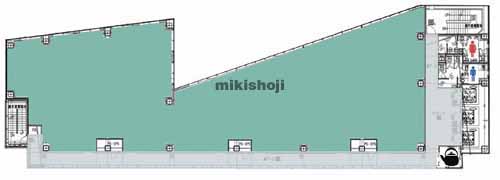 立川市のＪＲ東日本不動産立川駅北口ビル（仮称） 平面1