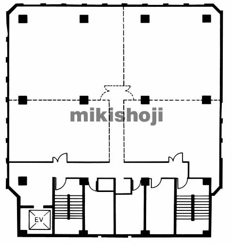 太陽生命千葉ビル 平面1