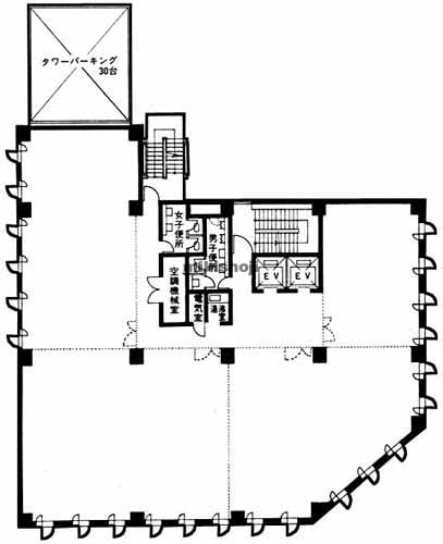 千葉大同生命ビル 平面1