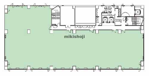 日本生命千葉ビル 平面1