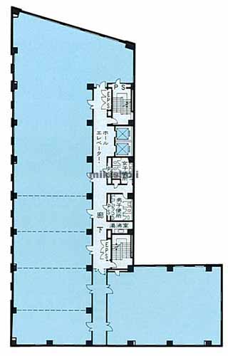 大樹生命町田ビル 平面1