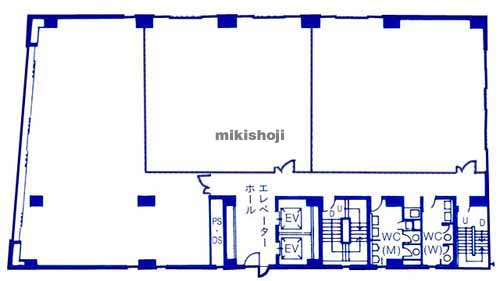高崎市の高崎ステージビル 平面1