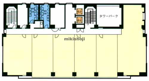 八王子第一東京海上日動ビルディング 平面1