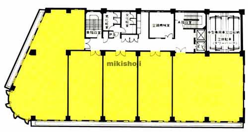 川越駅前ビル 平面1