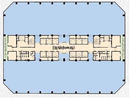 幕張テクノガーデン 平面1