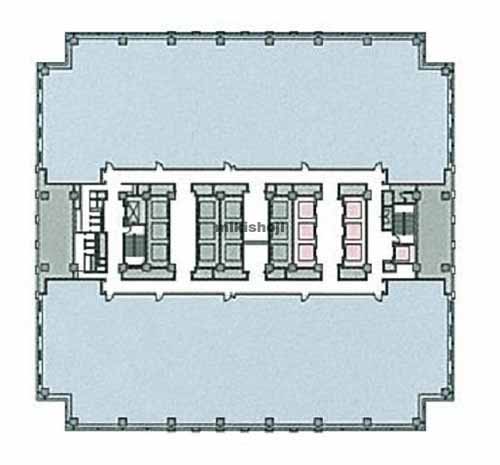 ワールドビジネスガーデン（Ｍａｒｉｖ　Ｗｅｓｔ） 平面1