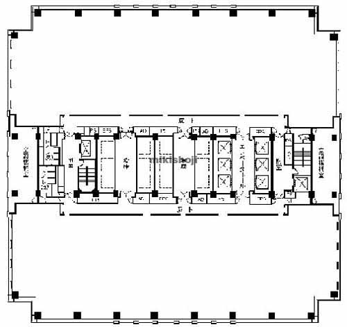 ワールドビジネスガーデン（Ｍａｒｉｖ　Ｅａｓｔ） 平面1