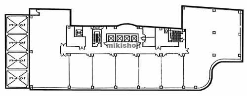 船橋スクエア２１ 平面1