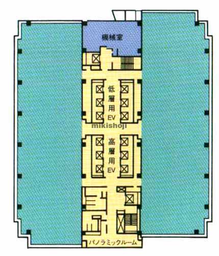 千葉ポートスクエア 平面1