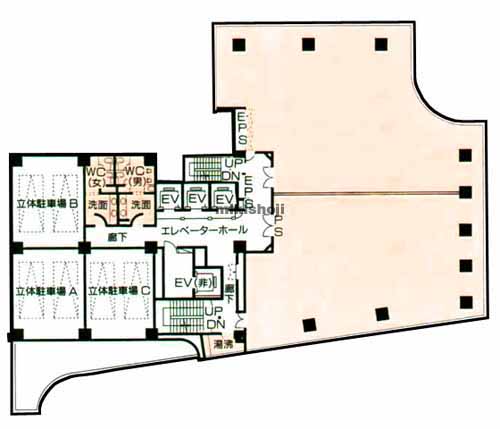 ＯＰＵＳ　ＢＵＩＬＤＩＮＧ 平面1