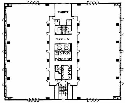 柏第一生命ビルディング 平面1