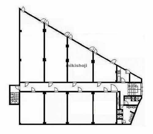 橋完ビル 平面1