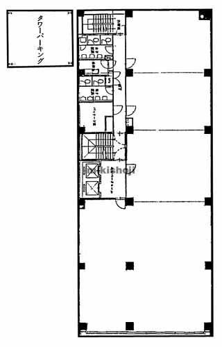 新潟市のステーションプラザ新潟ビル 平面1