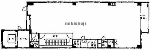 阪デンタルビル 平面1
