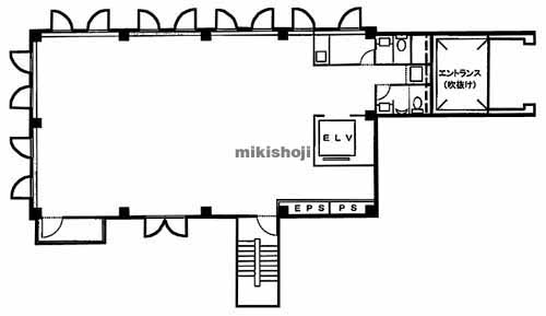 吉敷町スクエアビル 平面1