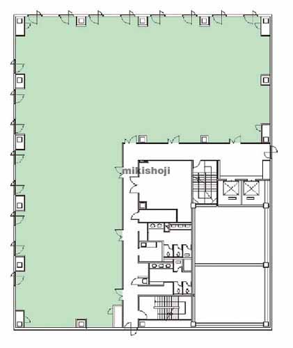 ニッセイ水戸ビル 平面1