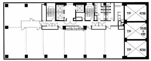 朝日生命千葉登戸ビル 平面1