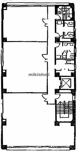 長岡市の長岡ビル（仮称） 平面1