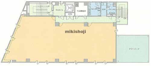 宇都宮けやき通りビル 平面1