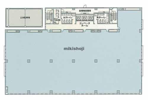 立川市の立飛ビル８号館 平面1