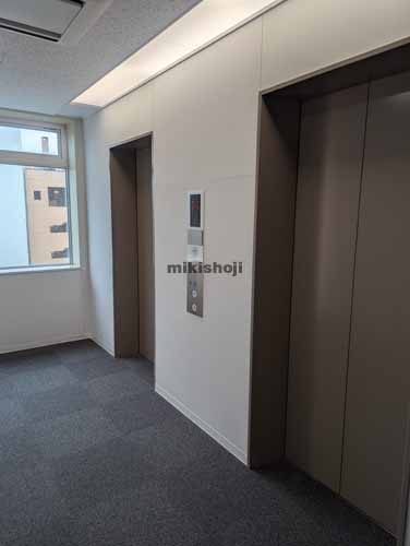 山王セントラルビル エレベーターホール1