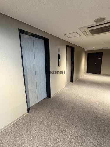 名駅・那古野の愛三ビル エレベーターホール1