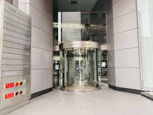 肥後橋ルーセントビル エントランス1