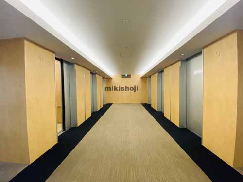 土佐堀・京町堀・西本町のオリックス本町ビル エレベーターホール2