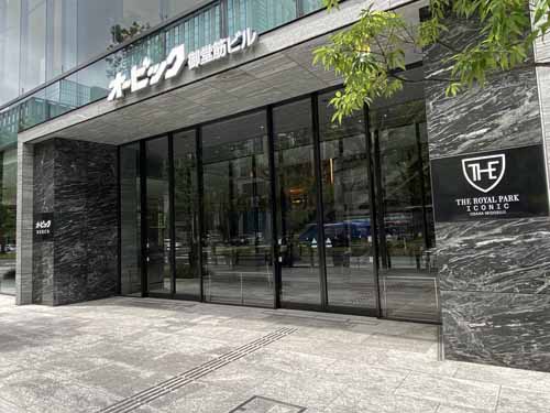 北浜～淡路町のオービック御堂筋ビル エントランス3