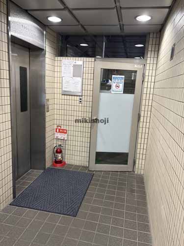 日本橋茅場町・兜町の八重洲ＫＨビル エレベーターホール1