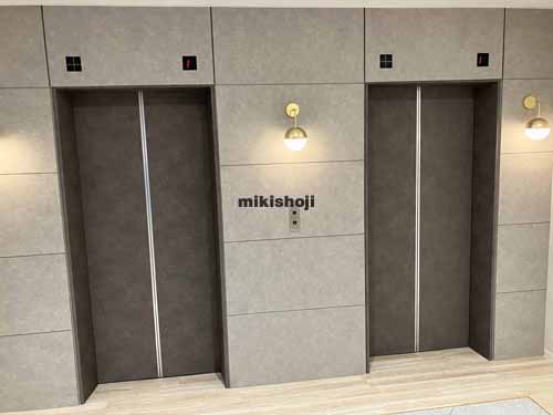 茅場町イーストスクエア エレベーターホール1