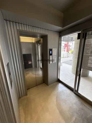 東日本橋・日本橋久松町のＳ－ＣＵＢＥ エレベーターホール1