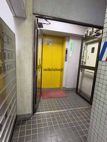神田多町・神田司町・神田美土代町のセキネビル エレベーターホール1