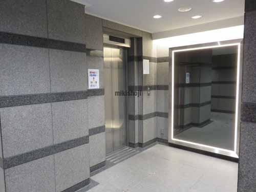 菱秀神楽坂ビル エレベーターホール1