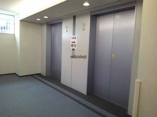 晴海アイランド トリトンスクエア オフィスタワーＷ エレベーターホール2