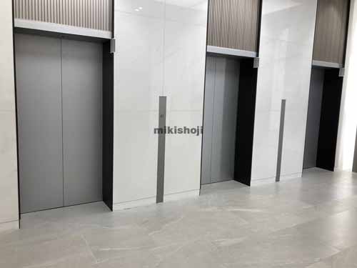 晴海センタービル エレベーターホール3