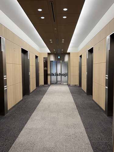 隼町・平河町のＪＡ共済ビル エレベーターホール1